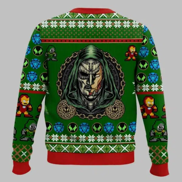 Dr Doom I hate you 3000 Ugly Christmas Sweater 3