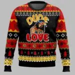 Dude Love Mick Foley Ugly Christmas Sweater