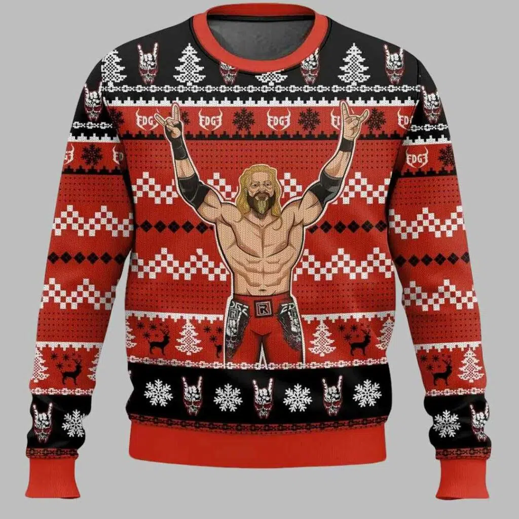 Edge Adam Copeland Ugly Christmas Sweater 2