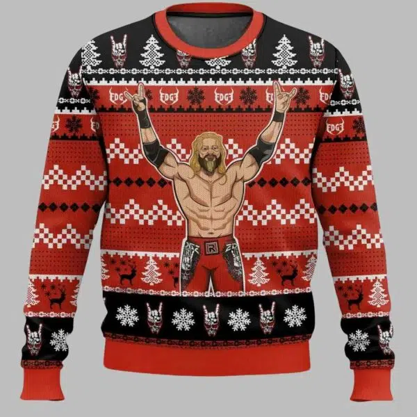 Edge Adam Copeland Ugly Christmas Sweater 2