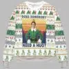 Elf Does Somebody Need A Hug Ugly Christmas Sweater 1