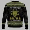 Face Hugs For Everyone Alien Ugly Christmas Sweater 2