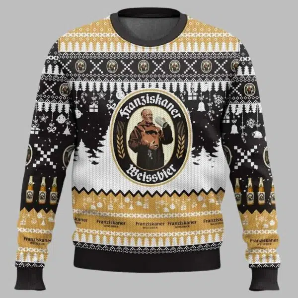 Franziskaner German Beer Ugly Christmas Sweater 2