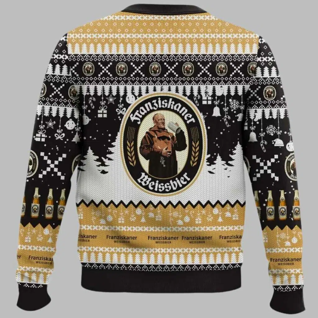 Franziskaner German Beer Ugly Christmas Sweater 3