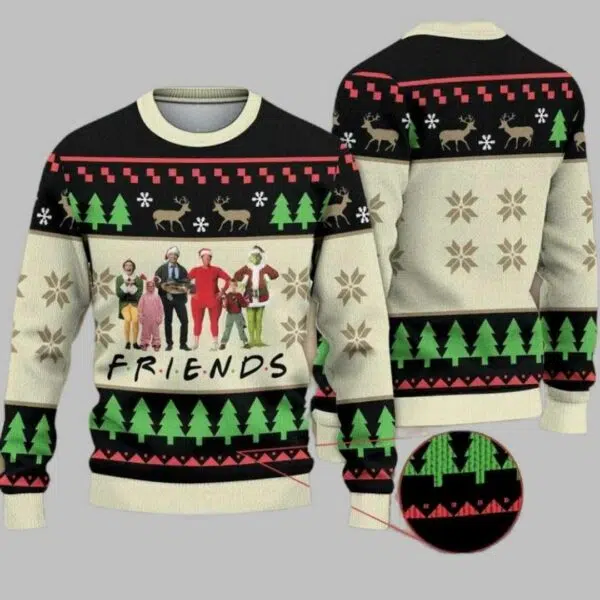 Friends Movie Ugly Christmas Sweater 2