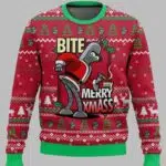 Futurama Bite my Merry XmASS Ugly Christmas Sweater