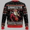 Gangsta Christmas Ugly Christmas Sweater 2