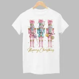 Glitter Nutcracker Friends Merry Christmas Shirt 1