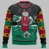 Golf Santa Christmas Ugly Christmas Sweater 2