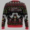 Google Chrome T Rex Mas Ugly Christmas Sweater 2