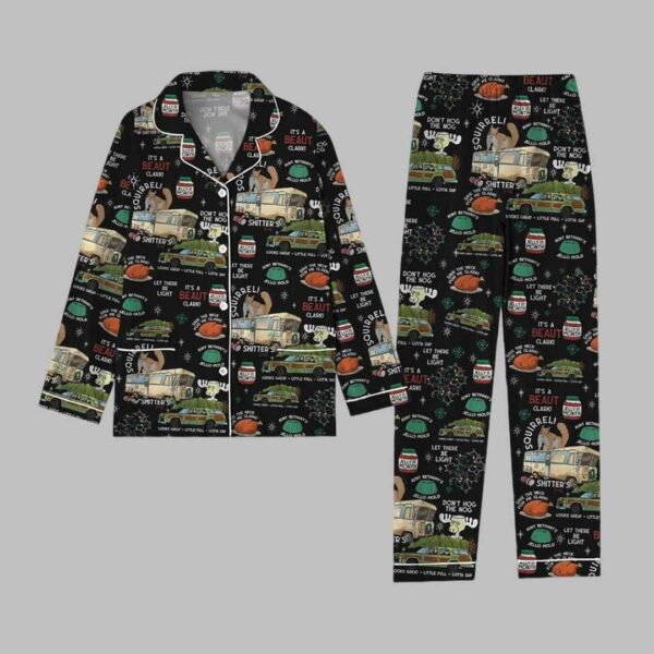 Griswold It's A Beaut Clark Christmas Pajamas Set 3