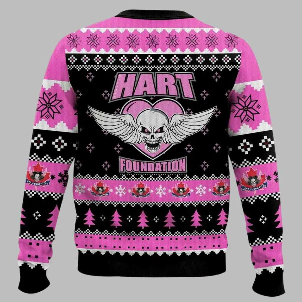 Hart Foundation Ugly Christmas Sweater 3