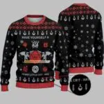 Have Yourself A Merry Little Crit Mas Ugly Christmas Sweater