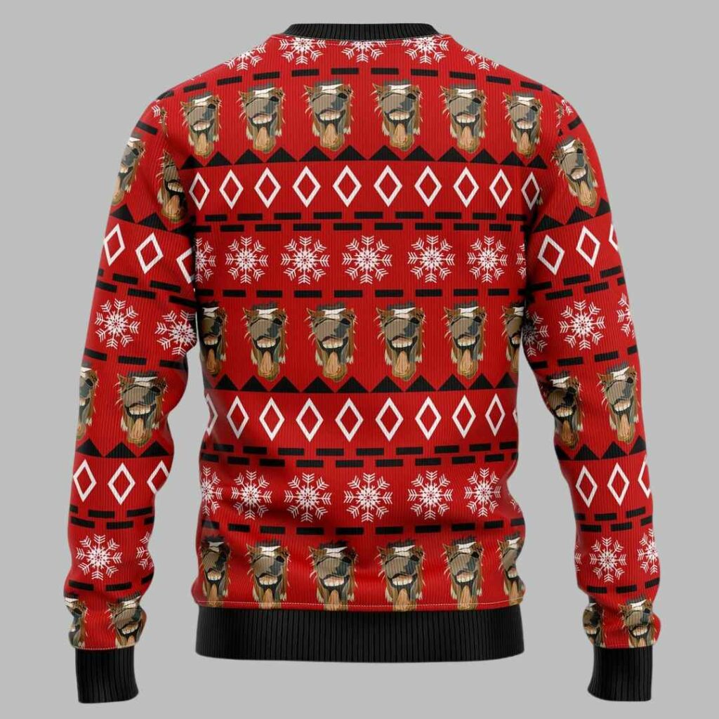 Horse Christmas Ugly Christmas Sweater 3