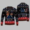 I'm Voting for the Outlaw Hillbilly 2024 Ugly Christmas Sweater 3