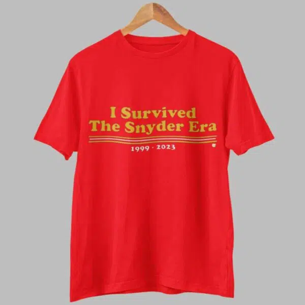 I Survided The Snyder Era 1999 2023 Shirt 2