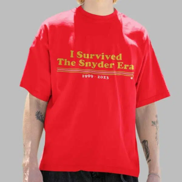 I Survided The Snyder Era 1999 2023 Shirt 3