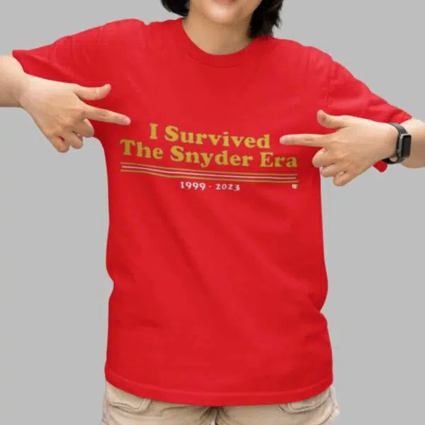 I Survided The Snyder Era 1999 2023 Shirt 4