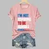 Im Not Aspiring To Be Humble Print T Shirt 7