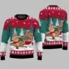 Its The Most Wonderful Time For A Beer Santa Barry Wood Ugly Christmas Sweater 3