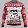 Jack Christmas Dept Skellington Nightmare Before Christmas Ugly Christmas Sweater 2