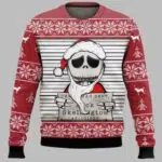 Jack Christmas Dept Skellington Nightmare Before Christmas Ugly Christmas Sweater