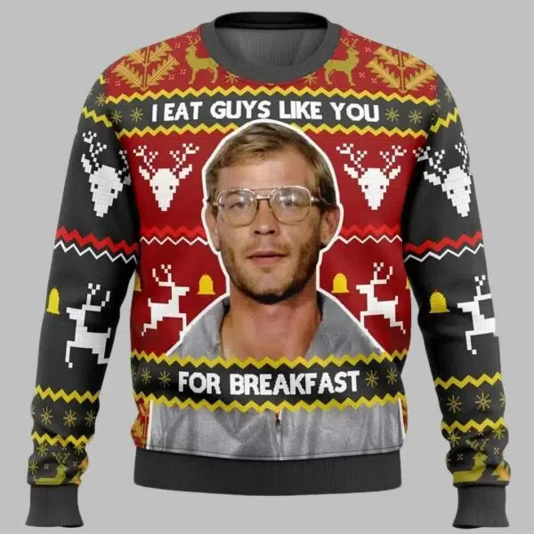 Jeffrey Dahmer Ugly Christmas Sweater 2