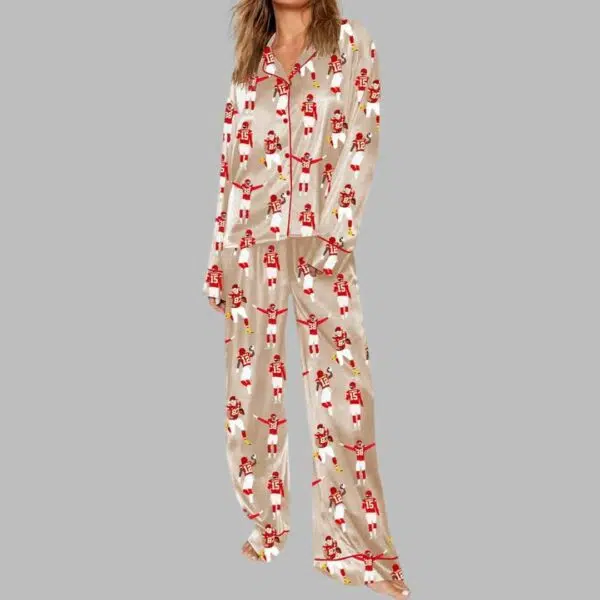 Kansas City Chiefs Football Pajama Set 3