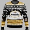Krombacher German Beer Ugly Christmas Sweater 5 Krombacher German Beer Ugly Christmas Sweater 2