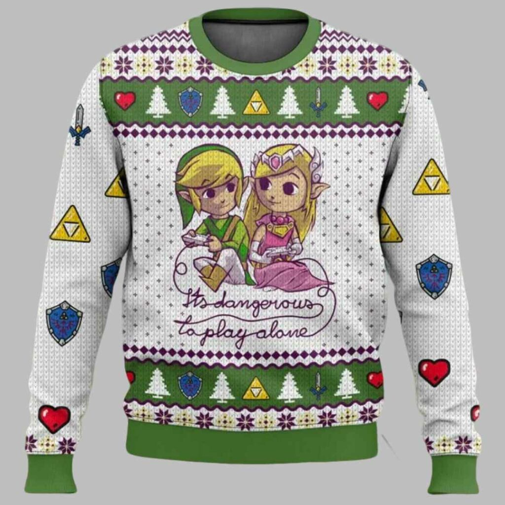 Legend Of Zelda Ugly Christmas Sweater 2 Legend Of Zelda Ugly Christmas Sweater 2