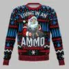 Living in an Ammo Wonderland Ugly Christmas Sweater 2