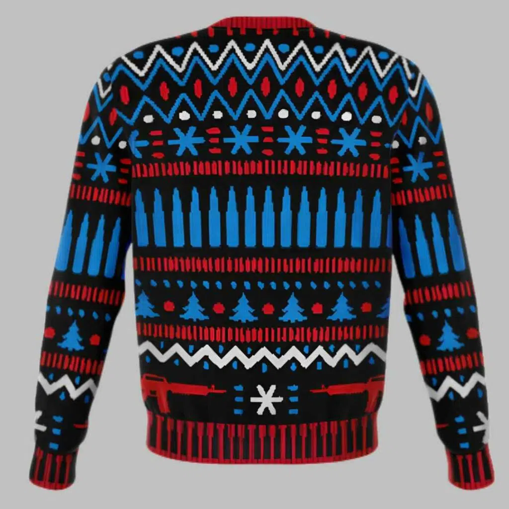 Living in an Ammo Wonderland Ugly Christmas Sweater 3