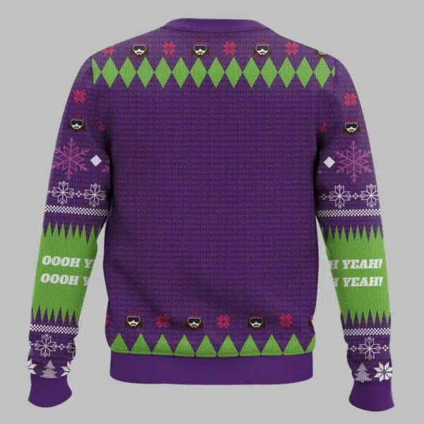 Macho Madness Macho Man Ugly Christmas Sweater 3