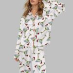 Martini Christmas Satin Pajama Set