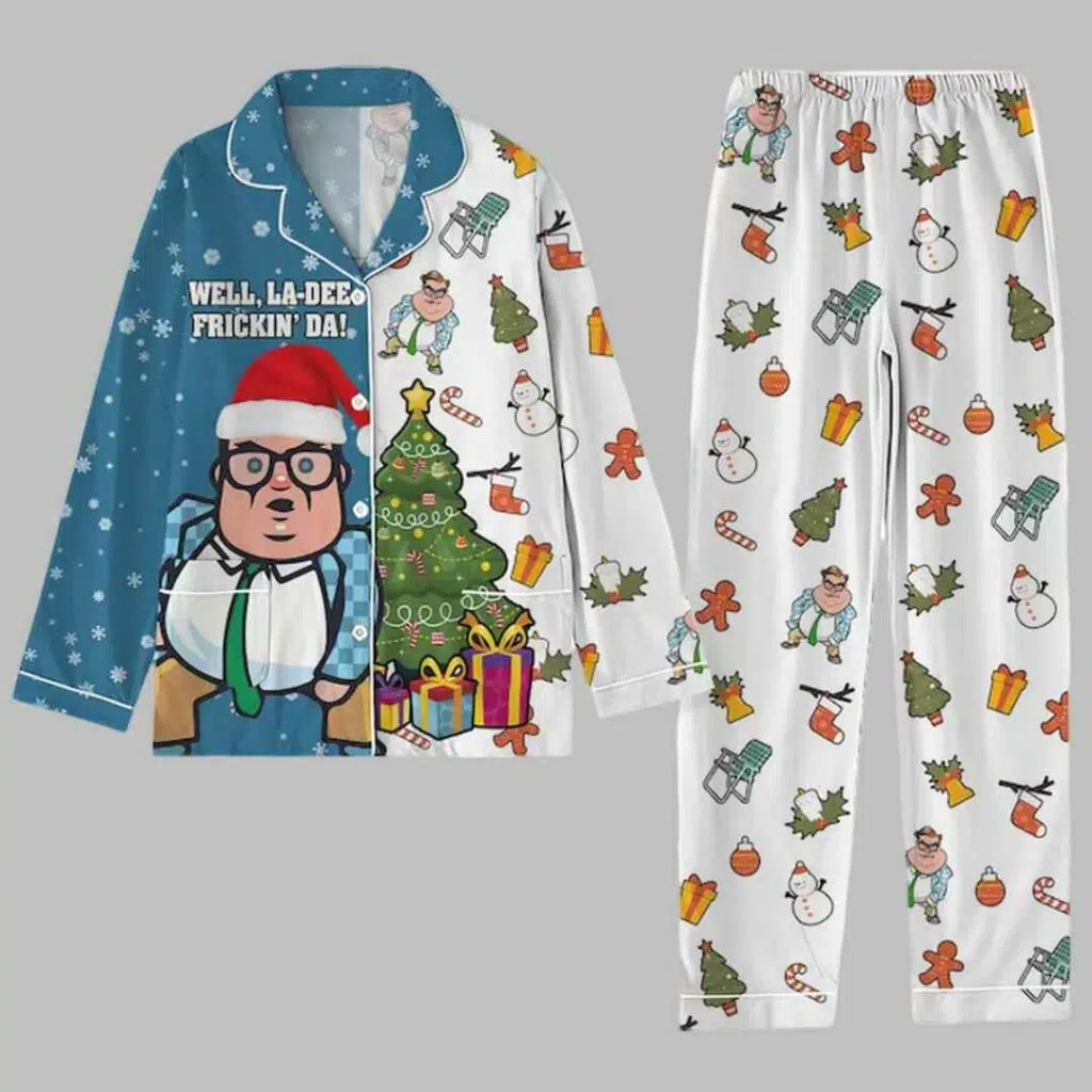 Matt Foley Christmas Pajamas Set 3