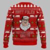 Matt Foley Saturday Night Live Motivational Santa Ugly Christmas Sweater 2