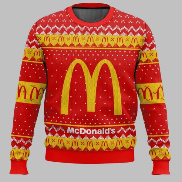 McDonald's Ugly Christmas Sweater 2