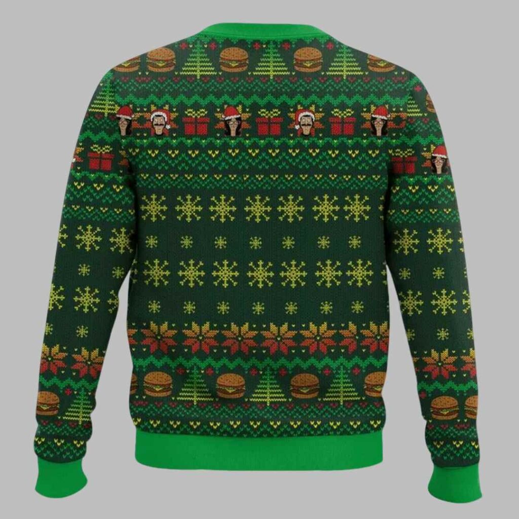 Merry Christmas Bob's Burgers Ugly Christmas Sweater 2