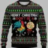 Merry Christmas Cock Candy Ugly Christmas Sweater 2