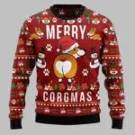 Merry Corgmas Ugly Christmas Sweater