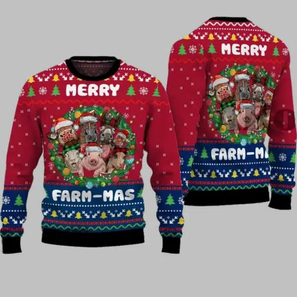 Merry Farm mas Ugly Christmas Sweater 2