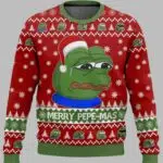 Merry Pepe-mas Christmas Ugly Sweater