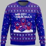 Merry Squidmas Squid Game Ugly Sweater