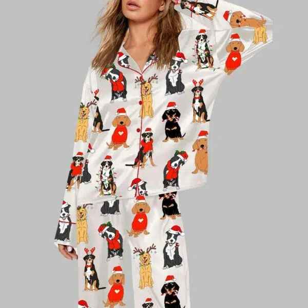 Merry Woofmas Dog Christmas Pajama Set 2