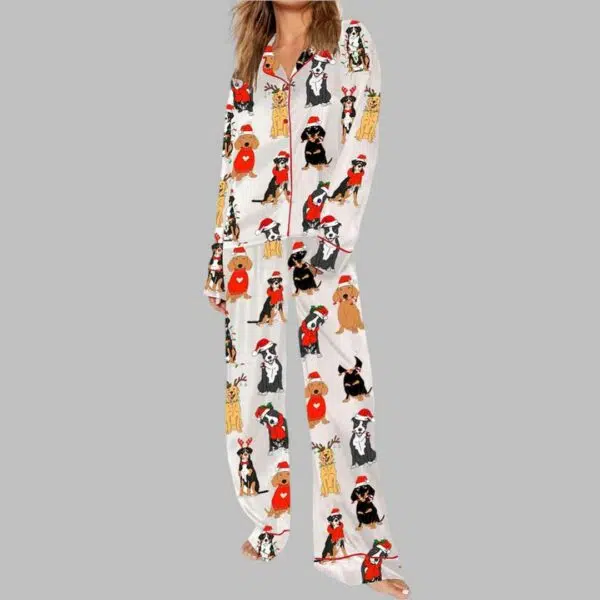 Merry Woofmas Dog Christmas Pajama Set 3