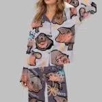 Moo Deng Baby Pajama Set