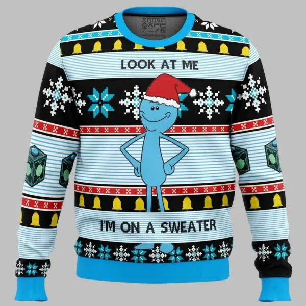 Mr Meeseeks Ugly Christmas Sweater 2