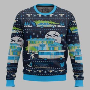 National Lampoon's Vacation Ugly Christmas Sweater 1