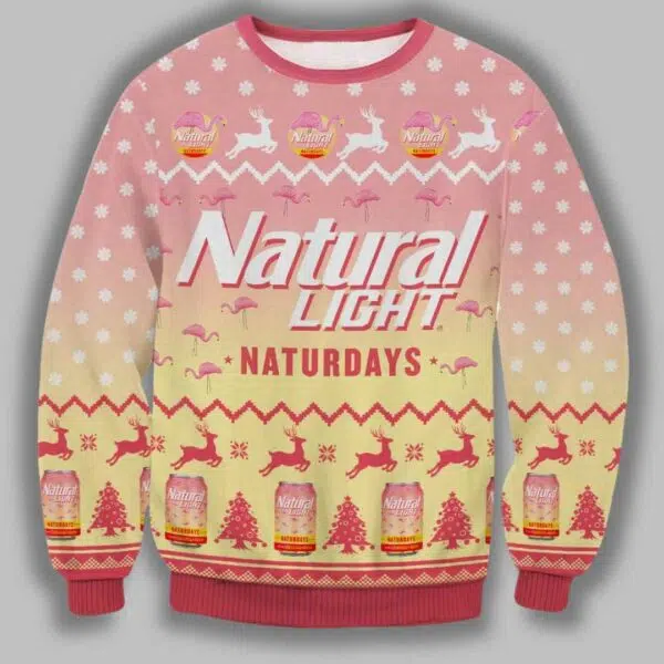 Natural Light Naturdays Ugly Christmas Sweater 2