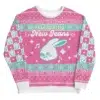 New Jeans Ugly Christmas Sweater Pink